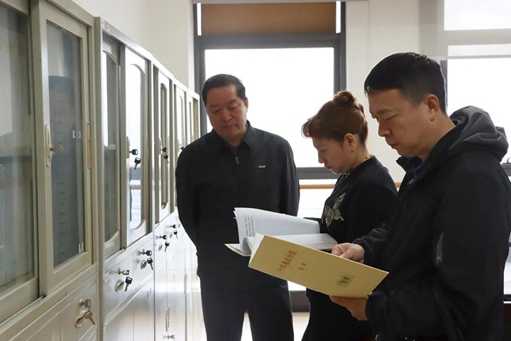 驻省国资委纪检监察组组长一行莅临集团发展审查调查安全查抄督导和工作调研