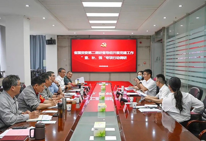 省国资委第二调研督导组到云煤（亿万先生MR）集团发展党建工作“查、补、强”专项行动调研